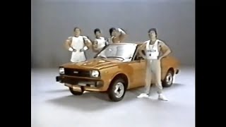 Toyota Tercel Oh What A Feeling Commercial 1979 [upl. by Ezekiel638]