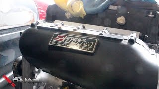 HOW TO INSTALL SKUNK2 ULTRA INTAKE MANIFOLD [upl. by Draude]