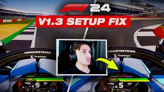 F1 24 is DRIVABLE AGAIN with this SETUP V13 Setup Guide  Marcel Kiefer [upl. by Viola193]