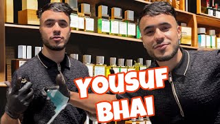 Yousuf bhai perfume 😍 1000 dirham ki perfumes ly li 🙄 youtube shorts viralvideo vlog trending [upl. by Earesed715]