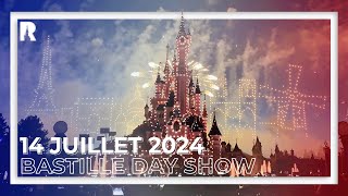 Disneyland Paris Bastille Day Fireworks  14 Juillet 2024 [upl. by Zarihs]