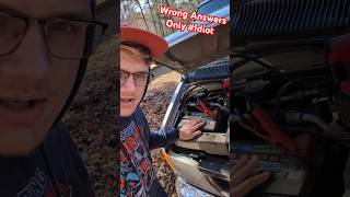 Wrong Answers Only Help a Brother Out automobile car mechanic wronganswersonly funny [upl. by Stanislaus177]