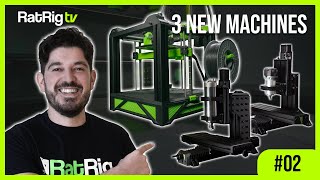 Selfreplicating machines a 3D Printed 3D Printer amp a Milled Mill  Rat Rig TV 02 [upl. by Mercy426]