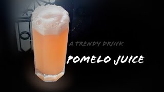 Pomelo Juice  Babloos Naranga Juice Pomelo Recipe How To Make Pomelo Juice A Trendy Drink [upl. by Acker]