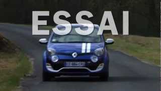 Essai RENAULT Twingo RS Gordini [upl. by Ytiak]