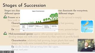 APES Notes 27  Ecological Succession [upl. by Burnaby]