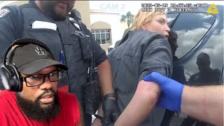 Entitled Shoplifter Slips Cuffs Kicks Cop Plays The Victim [upl. by Nasho867]