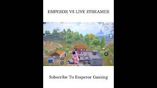 Emperor vs Streamer bgmi 1vs4clutch shorts [upl. by Eimmak]