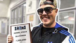 Sebbe Staxx amp Allyawan når 1 000 000 views [upl. by Ecinnej]