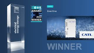 EnerOne won ees AWARD at The smarter E Europe [upl. by Esimehc346]