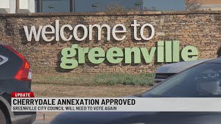 Greenville City Council approves Cherrydale annexation [upl. by Alag303]