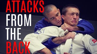 Attacks from the Back  Jiu Jitsu Techniques  CVBJJ Online [upl. by Dorey358]