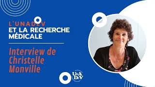 LUnadev et la recherche médicale  Interview de Christelle Monville IStem [upl. by Tabbitha]