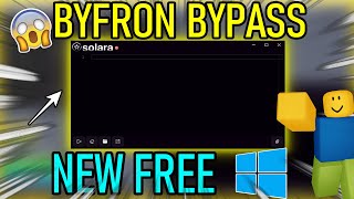 How to EXPLOIT on Windows PC  quotSOLARAquot Executor  BYFRON on Roblox Website NO MORE EMULATOR FREE [upl. by Anoet]