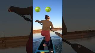 321 tennis balls let’s level up canoesprint [upl. by Cooperstein]