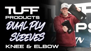 TuffWraps Dual Ply Knee amp Elbow Sleeves [upl. by Derfnam]