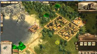 Anno 1404 Beginners Guide Walkthrough Gameplay Example Part 1 [upl. by Ellahcim]