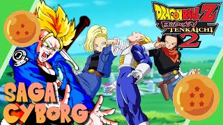 DRAGON BALL Z TENKAICHI 2  Saga Cyborg01 [upl. by Atiana141]