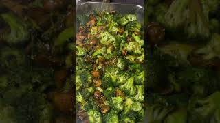 Teriyaki mushrooms and broccoli foodie eatlunch food [upl. by Aubreir]