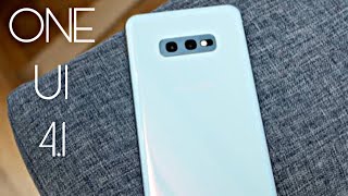 Samsung Galaxy S10e ONE UI 41 Official Update RELEASED [upl. by Ware]