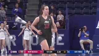 HIGHLIGHTS New Mexico at Air Force Womens Basketball 1272024 [upl. by Jarvis]