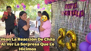 Chila No Pudo Contener Las Lágrim4s😭 Al Ver Esta Gran Sorpresa🎉 En El Día De Su Cumpleaños🥳 [upl. by Yalc]