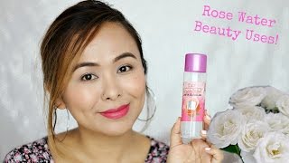 How to Use Rose Water Beauty amp Hair Benefits  TiTis Corner [upl. by Schilling13]