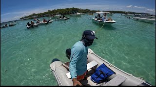 Visitando los Cayos de La Parguera Lajas Puerto Rico en mi dinghy Tobin sport [upl. by Hiltan]