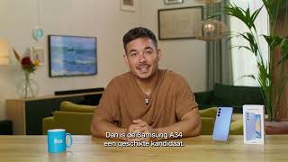 Review Samsung Galaxy A34  Ben [upl. by Nauqan988]