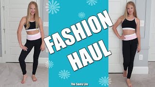 Fashion Haul SUMMER 2019  Fitness Wear TryOn [upl. by Grosberg]