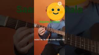 Saanso ki mala guitar tabsaanso ki mala single string [upl. by Eleynad]