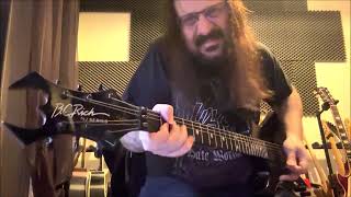 Slayer  FULL Reign In Blood Album On Guitar  One Take With Solos [upl. by Eenttirb]