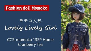 モモコ人形 Momoko doll  Lovely Lively Girl CCS Momoko 13SP Home  Cranberry Tea [upl. by Ahsieket]