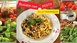 PASTA CON PESTO ALLA TRAPANESE  A PASTA CU LAGGHIA [upl. by Eahsel332]