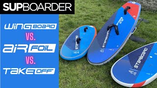 Which 2023 Starboard foil board is best for you We compare the Wingboard Take Off and Air Foil [upl. by Strage]