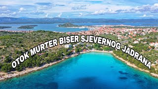 OTOK MURTER I PLAŽA SLANICA JADRANSKI BISER [upl. by Ttreve]