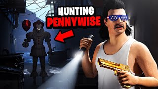 I HUNTED Pennywise In GTA 5 RP [upl. by Ellebyam853]