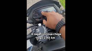 A saga continua em busca dos 2 mil km rodados yamaha dominar dominar250 dominar400 motovlog [upl. by Assirek92]