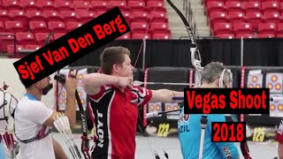 Sjef Van Den Berg Shooting Archery Vegas Shoot 2018 [upl. by Ardeid]