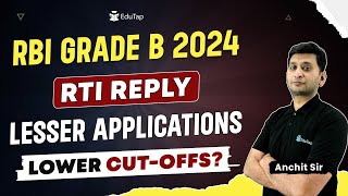 Number of Applicants in RBI Grade B 2024  RBI 2024 Competition Analysis  RBI Grade B CutOff 2024 [upl. by Chessy653]