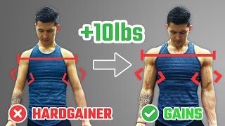 How To Pack On 10lbs Of Muscle As A Hardgainer STEPBYSTEP PLAN [upl. by Notgnillew]