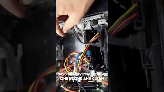 Power Supply PROBLEM Fix Red Light on PC FAST [upl. by Annalise207]