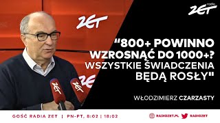 Czarzasty o składce zdrowotnej Nie ma do cholery na to zgody Nieuczciwe  Gość Radia ZET [upl. by Beret515]