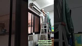 TCL Split Type Aircon Cleaning General Trias Cavite 09751238887 [upl. by Kuhn]