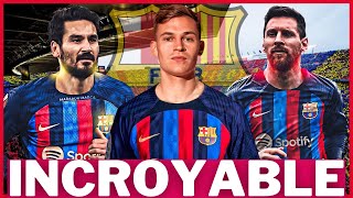 LE FC BARCELONE FAIT UN MERCATO INCROYABLE  KIMMICH ET LIONEL MESSI AU BARÇA  LAPORTA LE MAÎTRE [upl. by Zobias957]