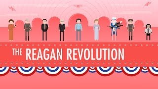 The Reagan Revolution Crash Course US History 43 [upl. by Isolt]