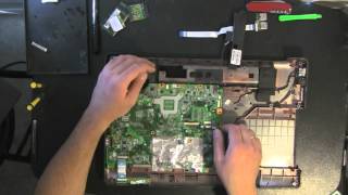 HP G71 laptop take apart video disassemble how to open disassembly [upl. by Shlomo523]