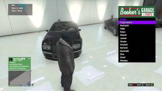 GTA V xPloitz Menu  Garage Editor [upl. by Gagnon]