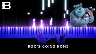 Boos Going Home Piano Cover – Monsters Inc [upl. by Eirojam817]