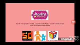 Angelina Ballerina Sabella Dern Entertainment Nick Jr Hit Entertainment Fast Motion [upl. by Horlacher]